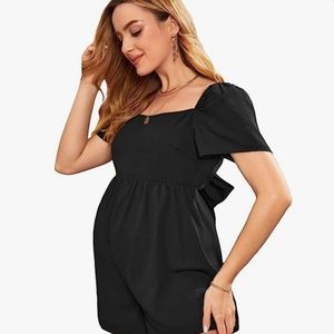 Women's materity romper